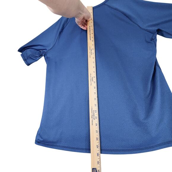 REI COOP T Shirt XL Mens Blue Short Sleeve Performance Wicking Breathable Sports - Picture 7 of 13